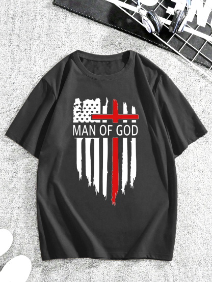 Man Of God Chrsitian Tee