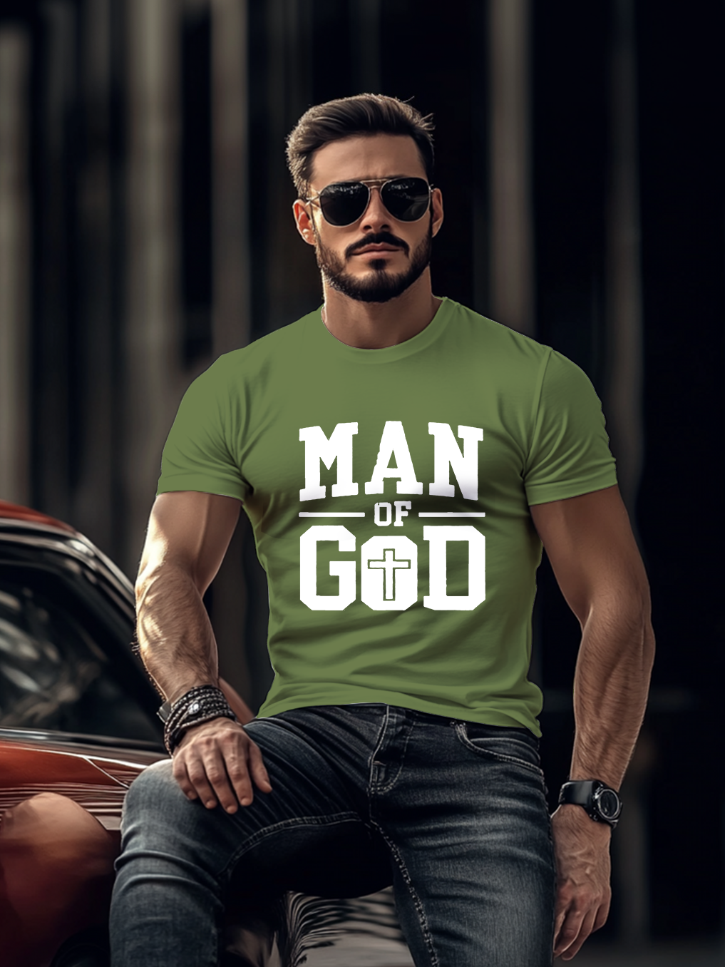 Man Of God Tee