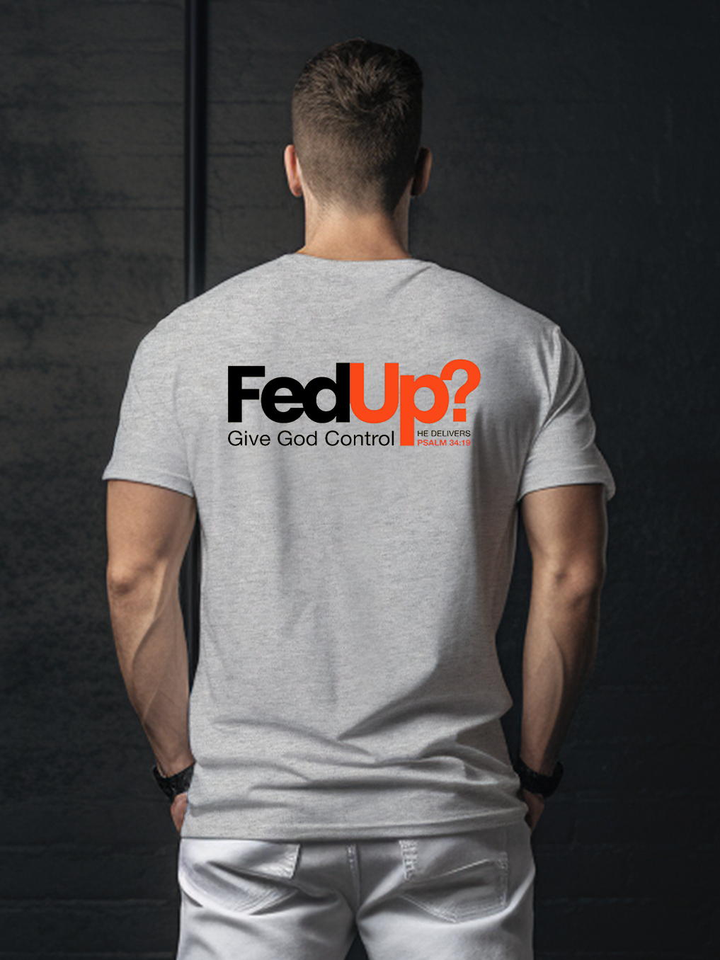 FedUp Give God Control Tee