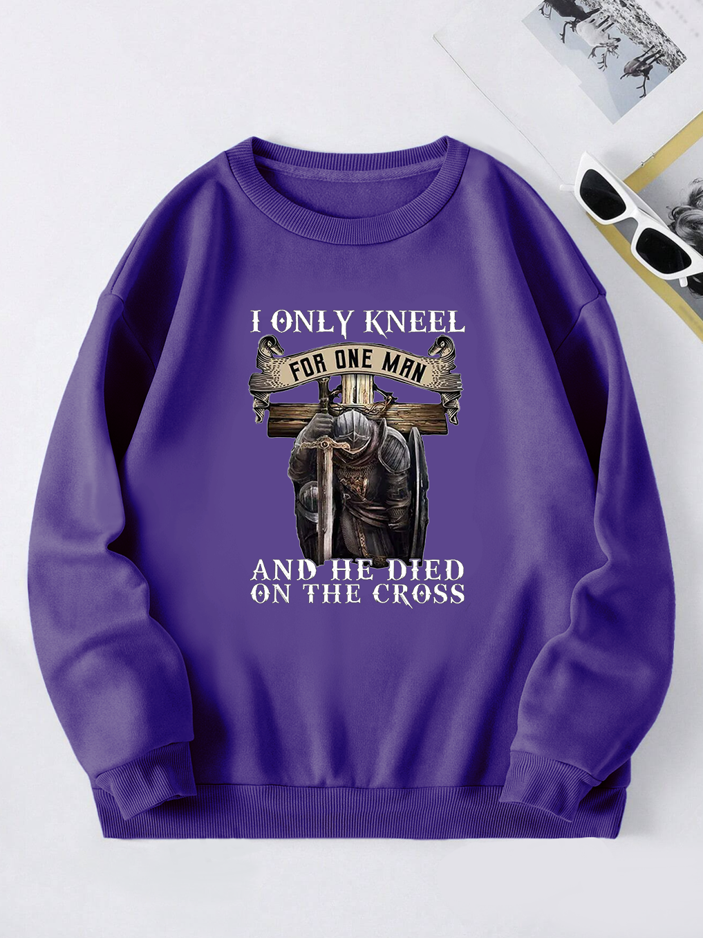 [Copy]The Lord is My Rock Sweatshirt