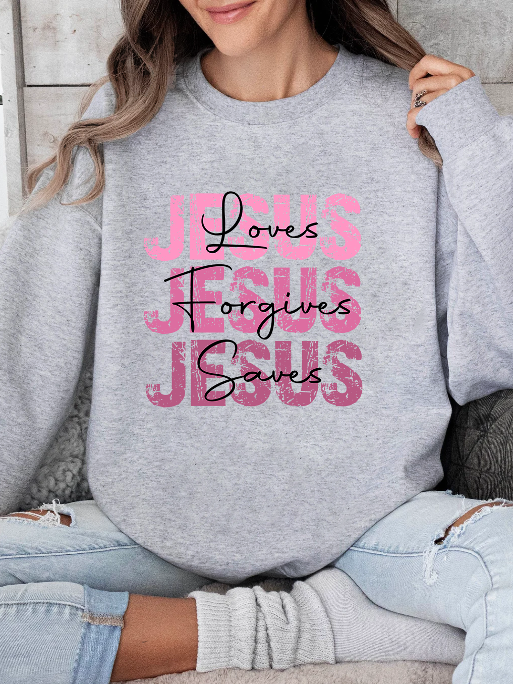 [Copy][Copy][Copy]YHWH Our  Very Breath Speaks His Name Sweatshirt