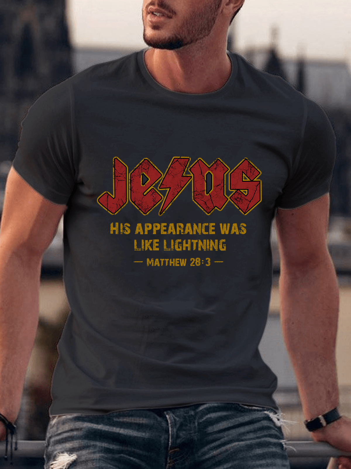 His Appearance Was Like Lightning Tee