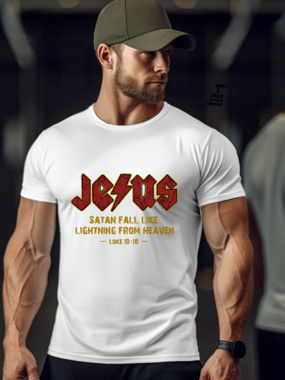 Satan Fall Like Lightning From Heaven Tee
