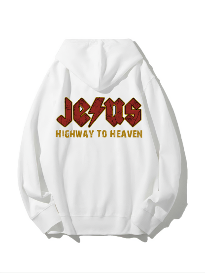 Jesus Highway To Heaven Hoodie