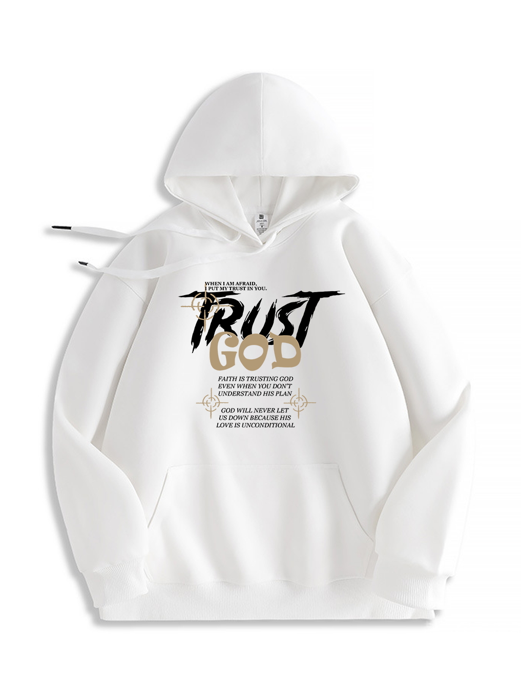 Trust God Fashion Hoodie