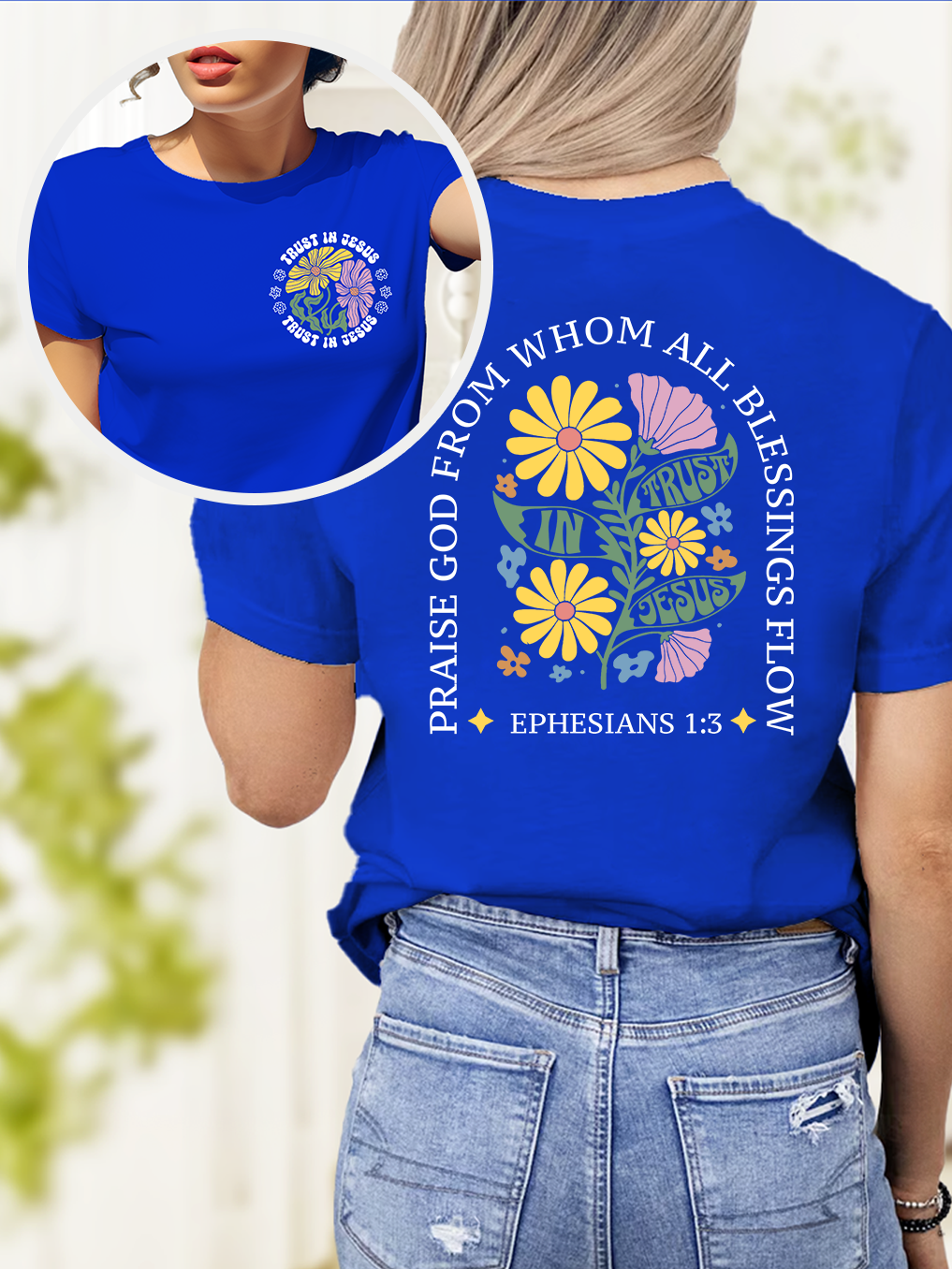 Praise God From Whom All Blessings Flow Women Tee