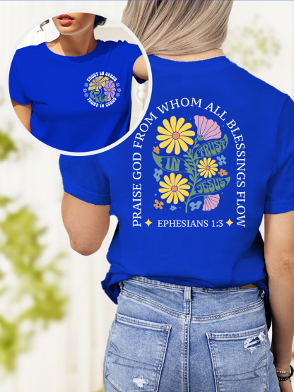 Praise God From Whom All Blessings Flow Women Tee