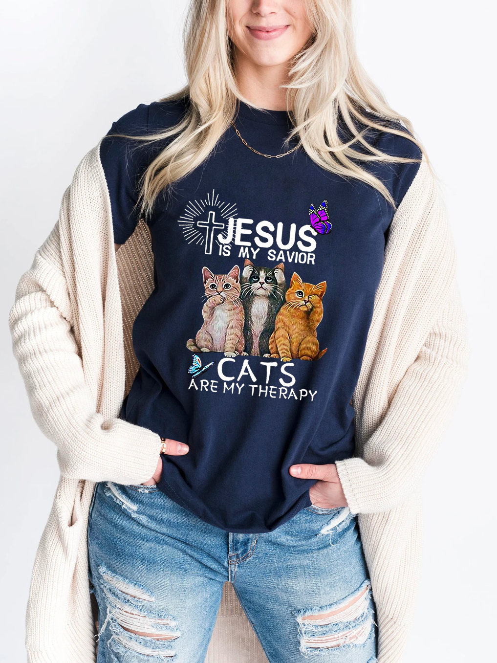 Jesus Is My Savior Women Tee