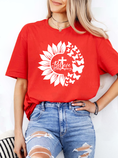 Believe Cross Women Tee