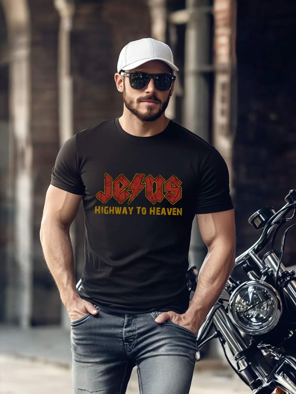 Jesus Highway To Heaven Tee