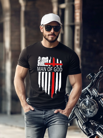 Man Of God Chrsitian Tee