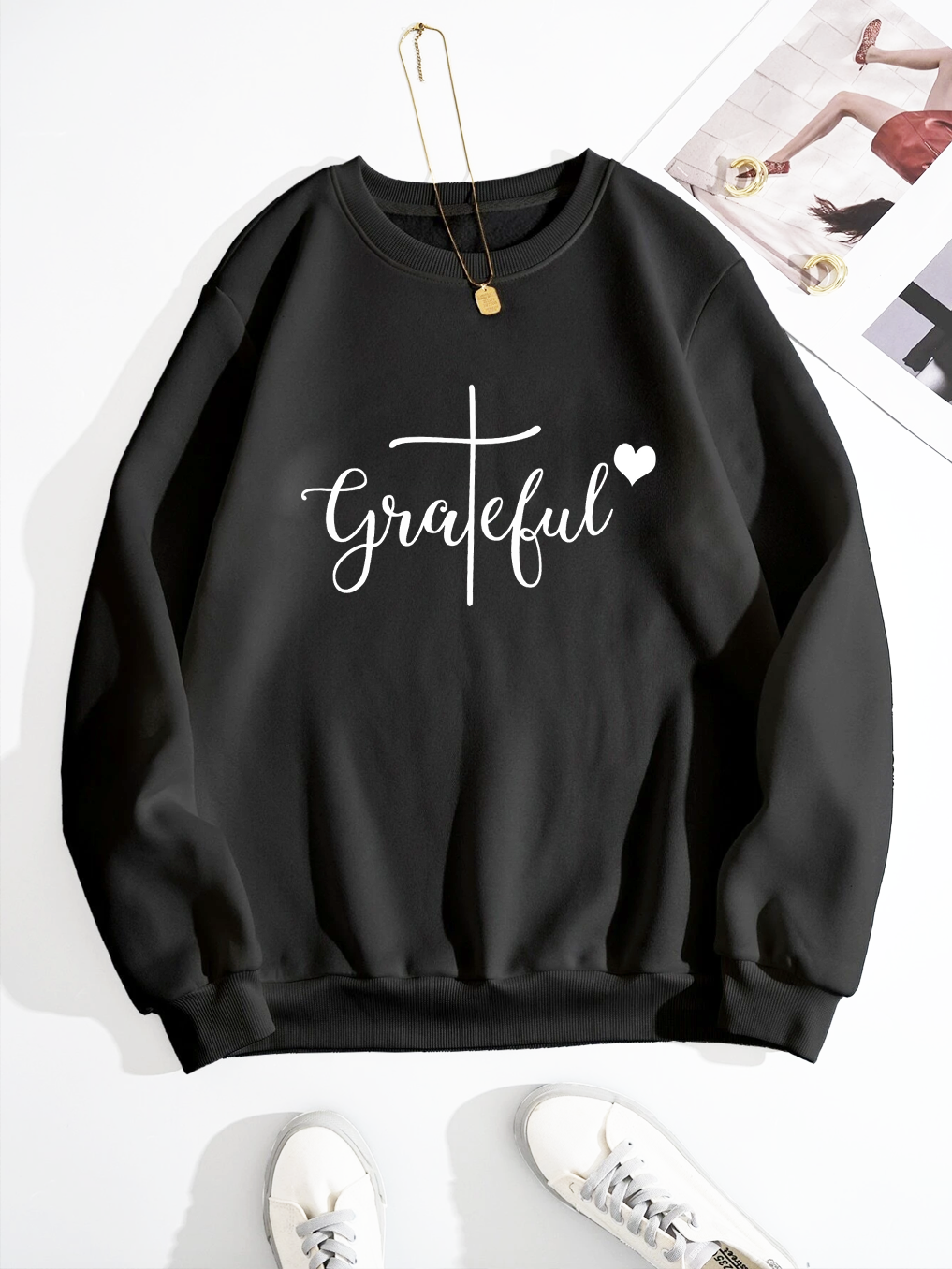Grateful Stylish Design Sweatshirt