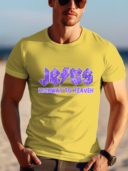 Jesus Highway To Heaven Tee