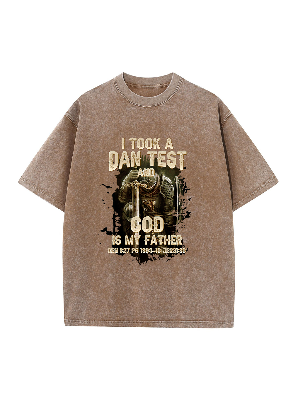 God Is My Father Washed T-shirt