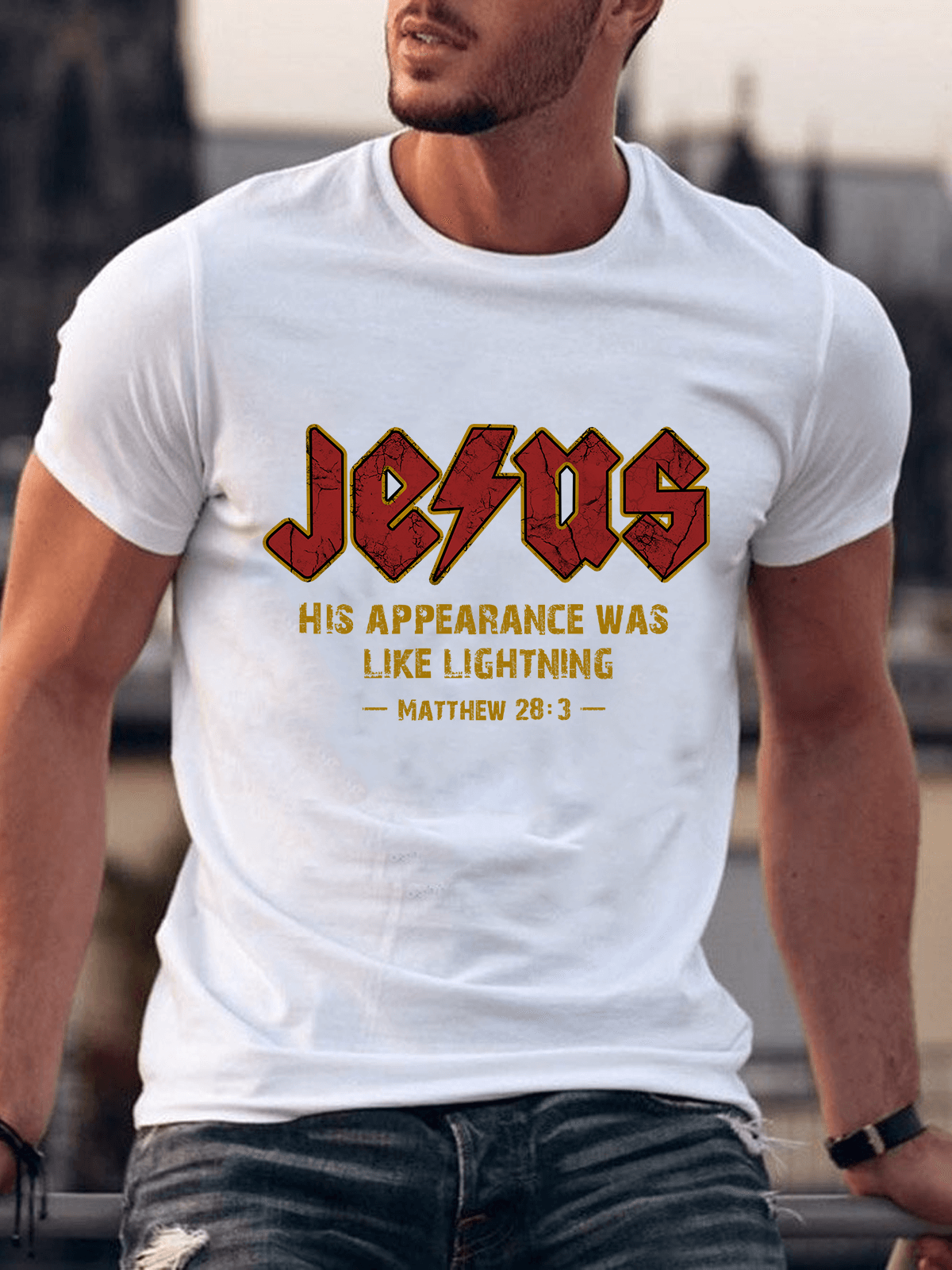 His Appearance Was Like Lightning Tee