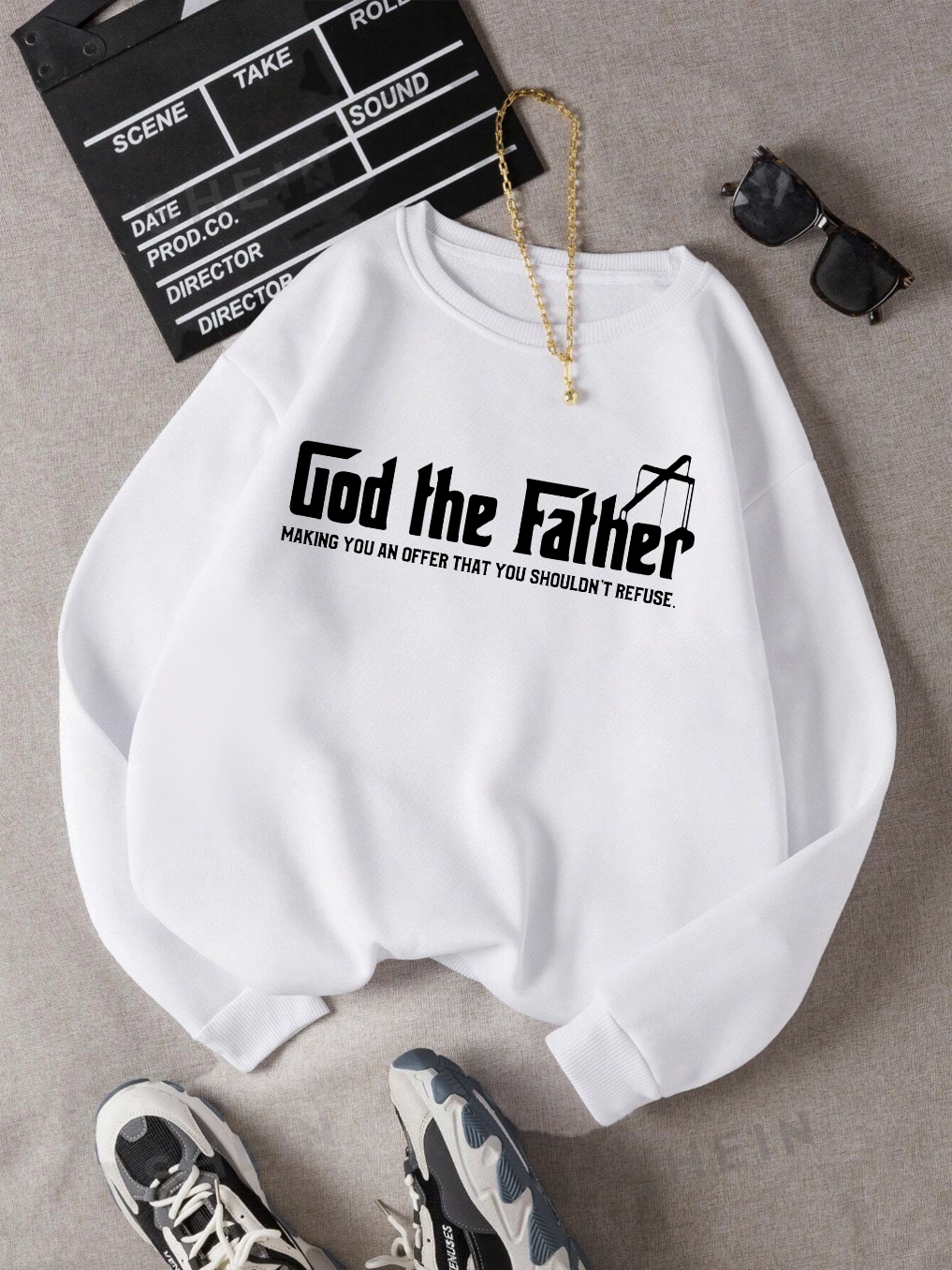 [Copy][Copy][Copy]God Wins Sweatshirt