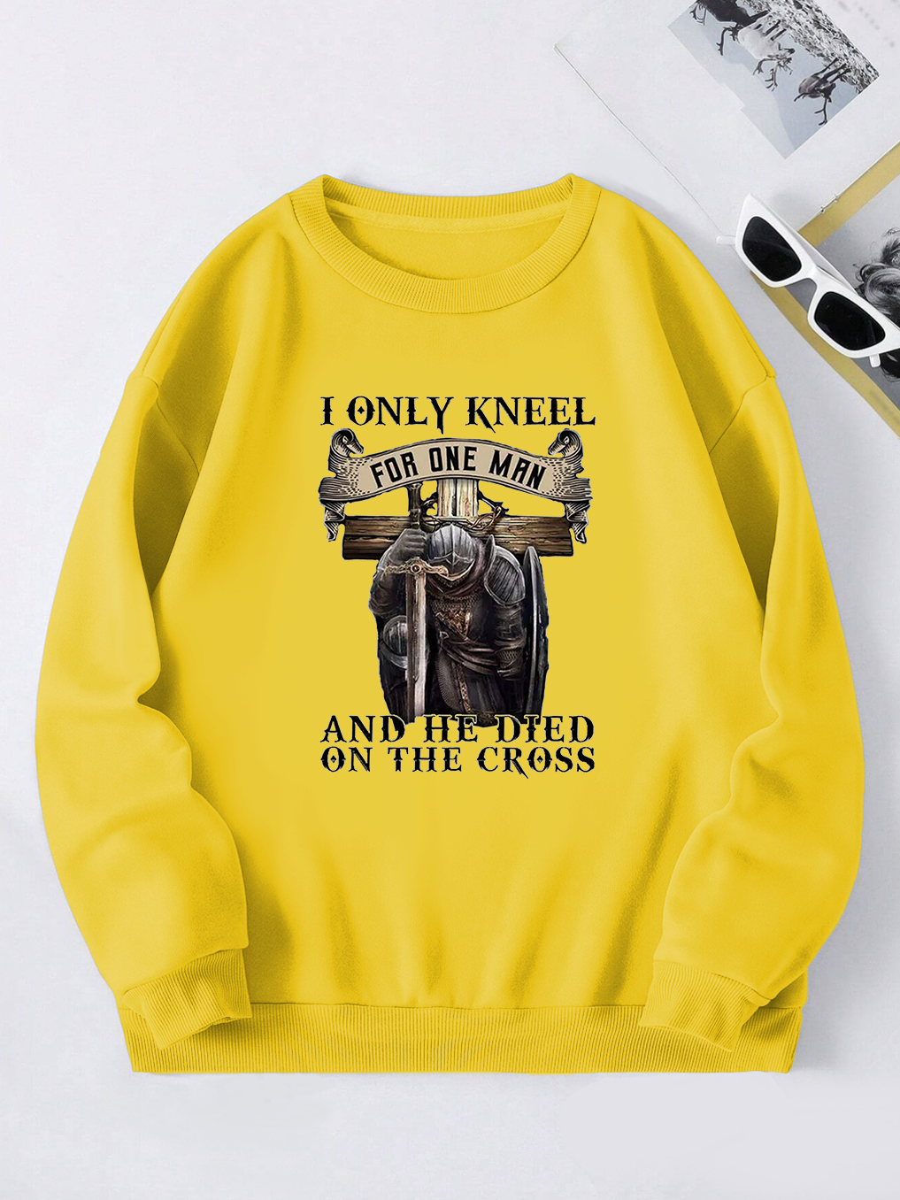 [Copy]The Lord is My Rock Sweatshirt