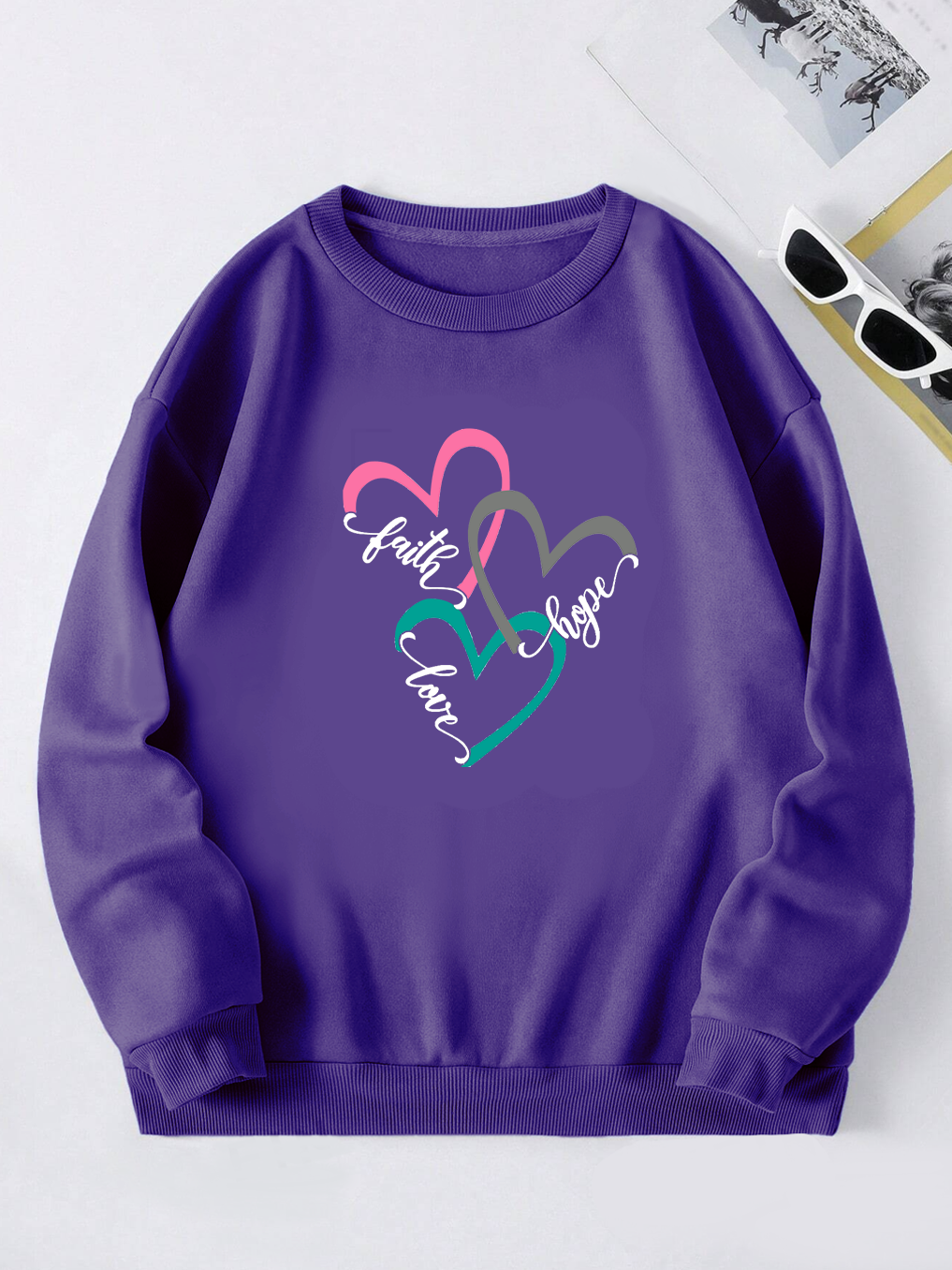 [Copy][Copy]The Lord is My Rock Sweatshirt