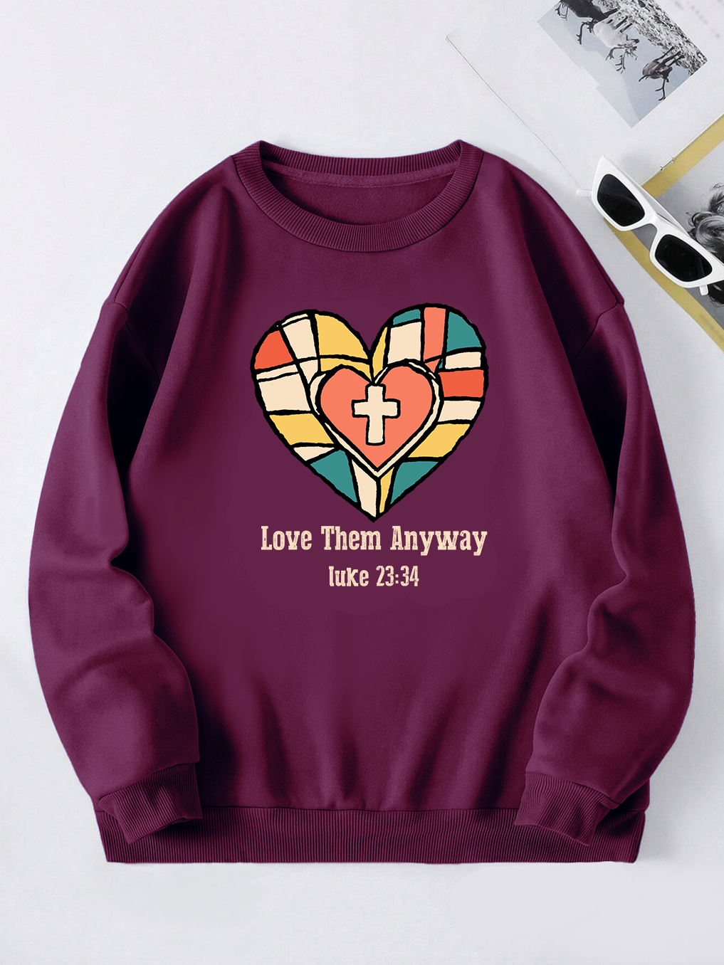 [Copy][Copy][Copy][Copy][Copy][Copy]With God All Things Are Possible Sweatshirt