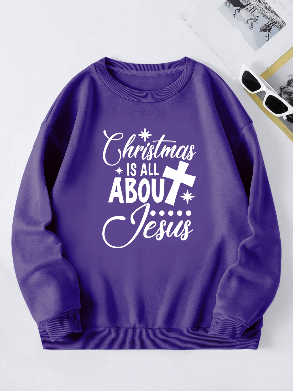 Christmas Is All About Jesus Sweatshirt