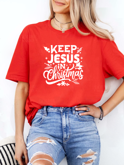 Keep Jesus In Christmas Women's T-Shirt