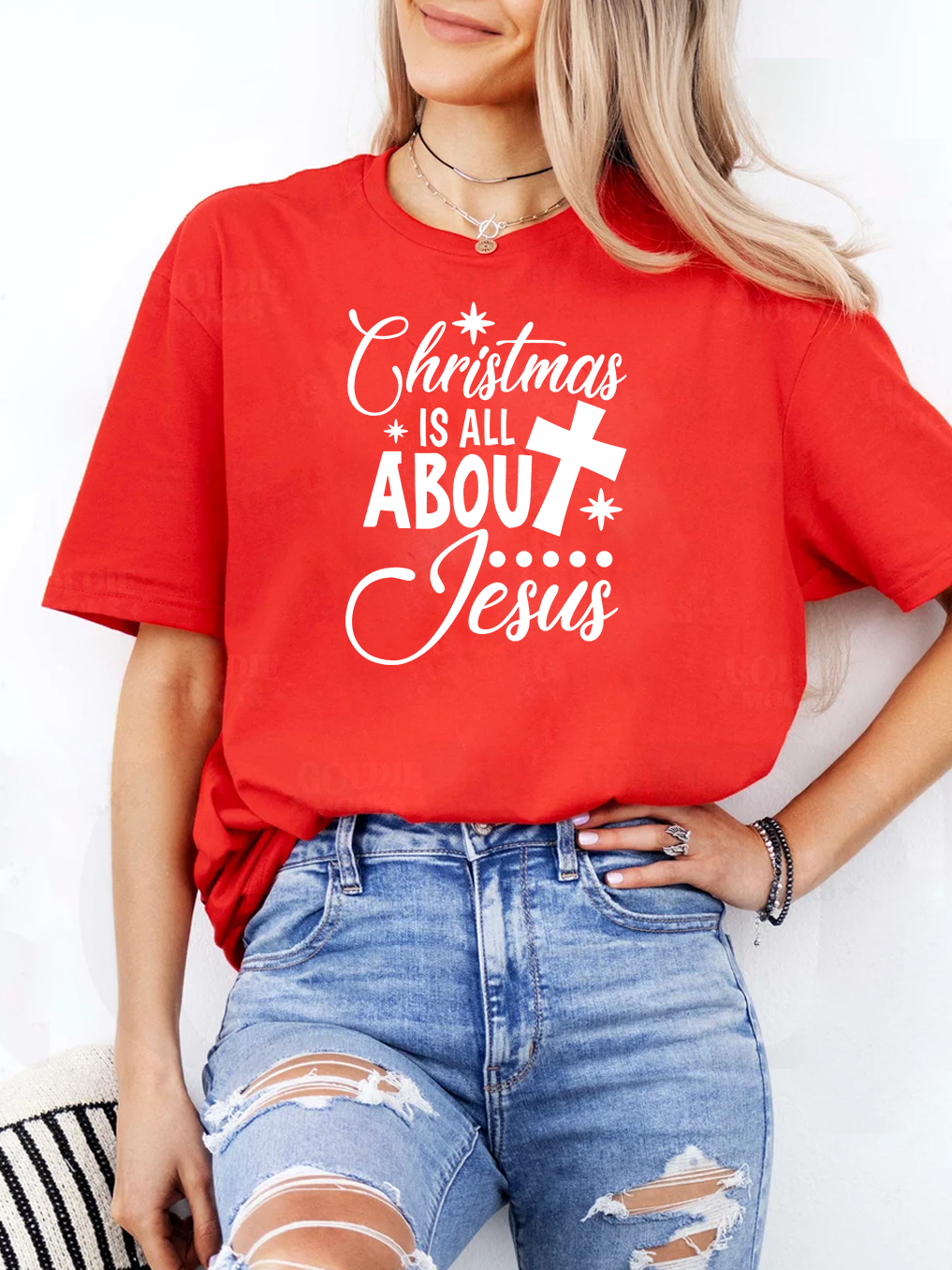 Christmas Is All About Jesus Women's T-Shirt