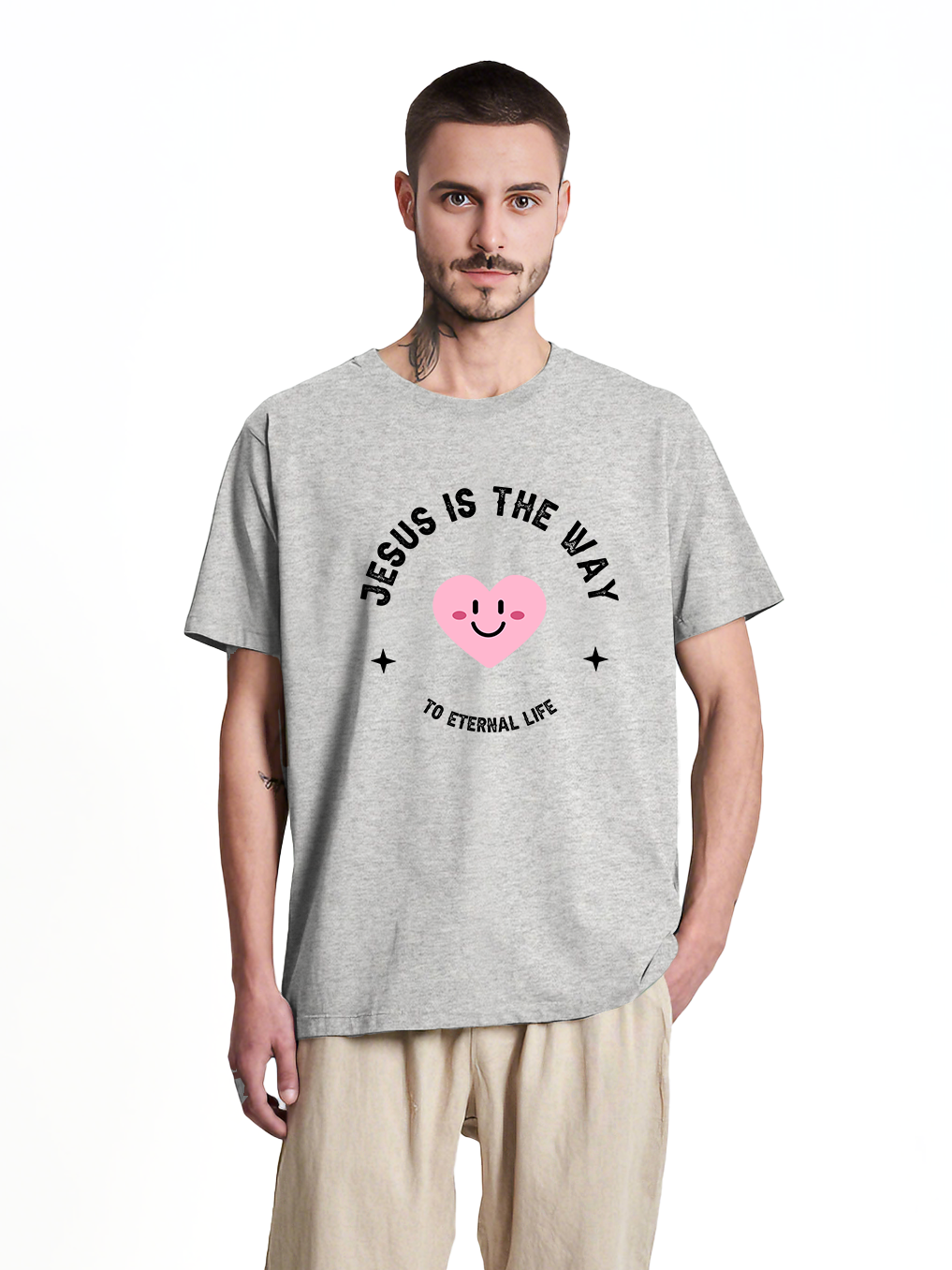 Jesus Is The Way To Eternal Life Tee