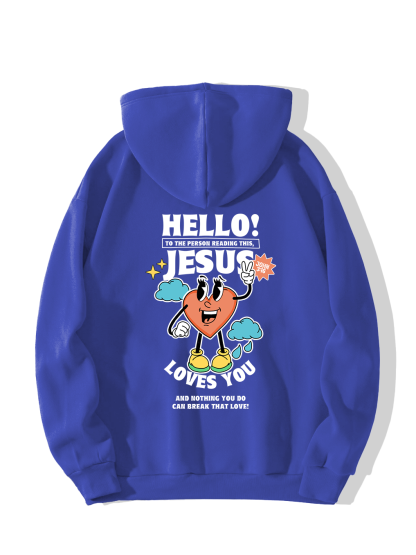 Hello Jesus Hoodie