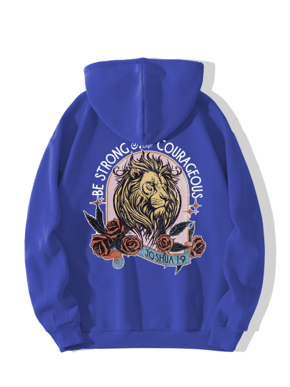 Be Strong And Courageous Hoodie
