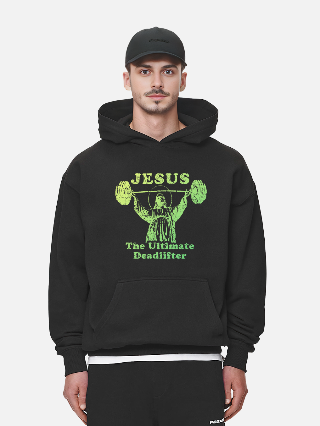 Jesus The Ultimate Deadlifter Hoodie