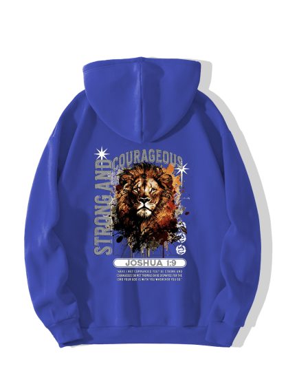 Strong And Courageous Hoodie