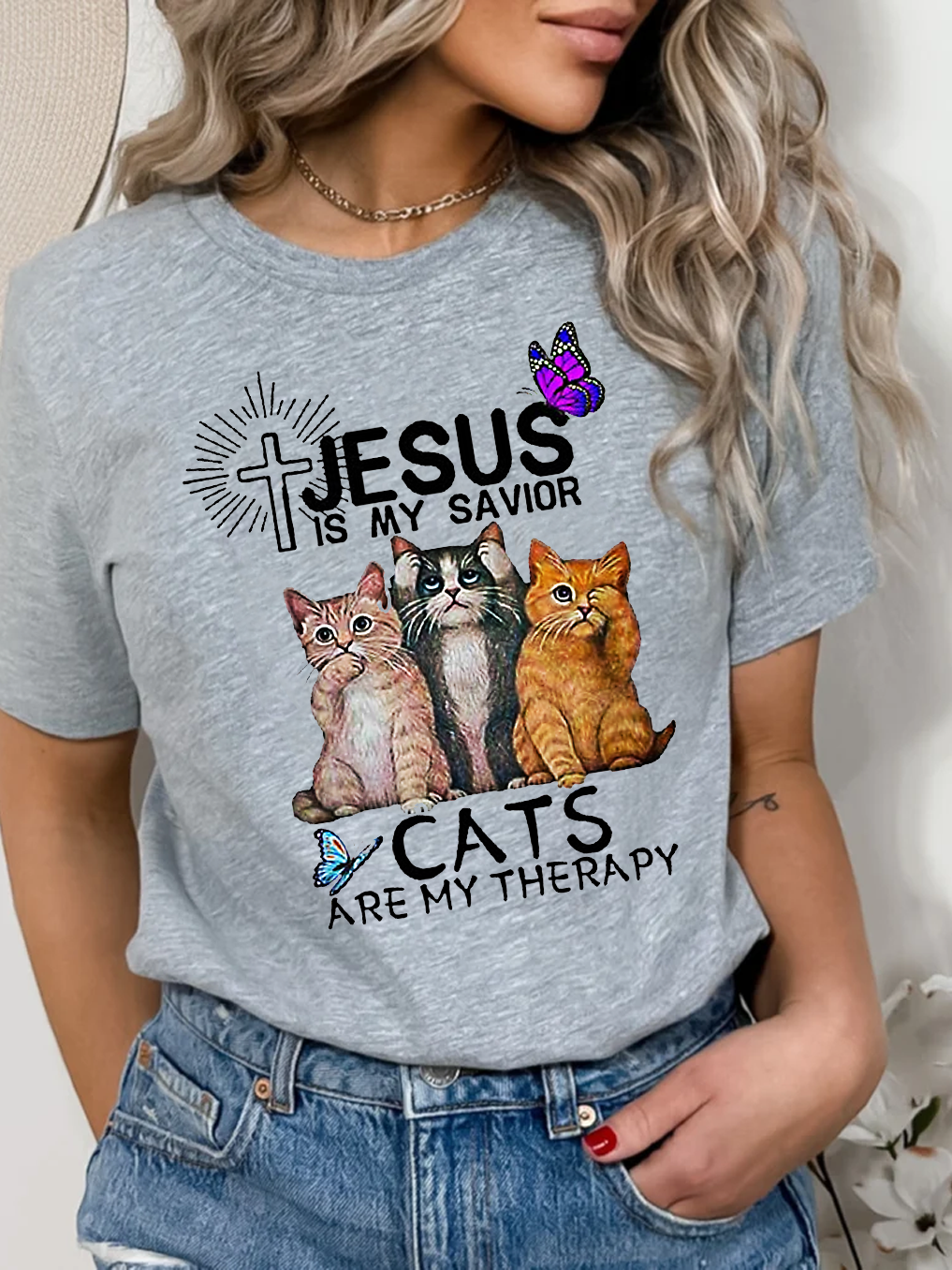 Jesus Is My Savior Women Tee