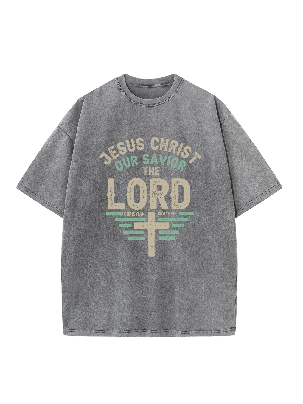 Jesus Christ Our Savior Washed T-shirt