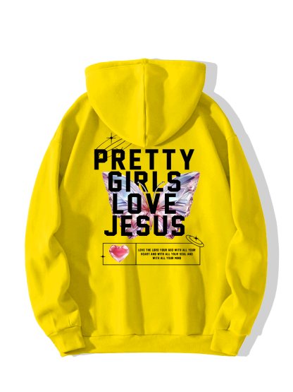 Pretty Girls Love Jesus Hoodie
