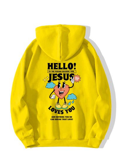 Hello Jesus Hoodie
