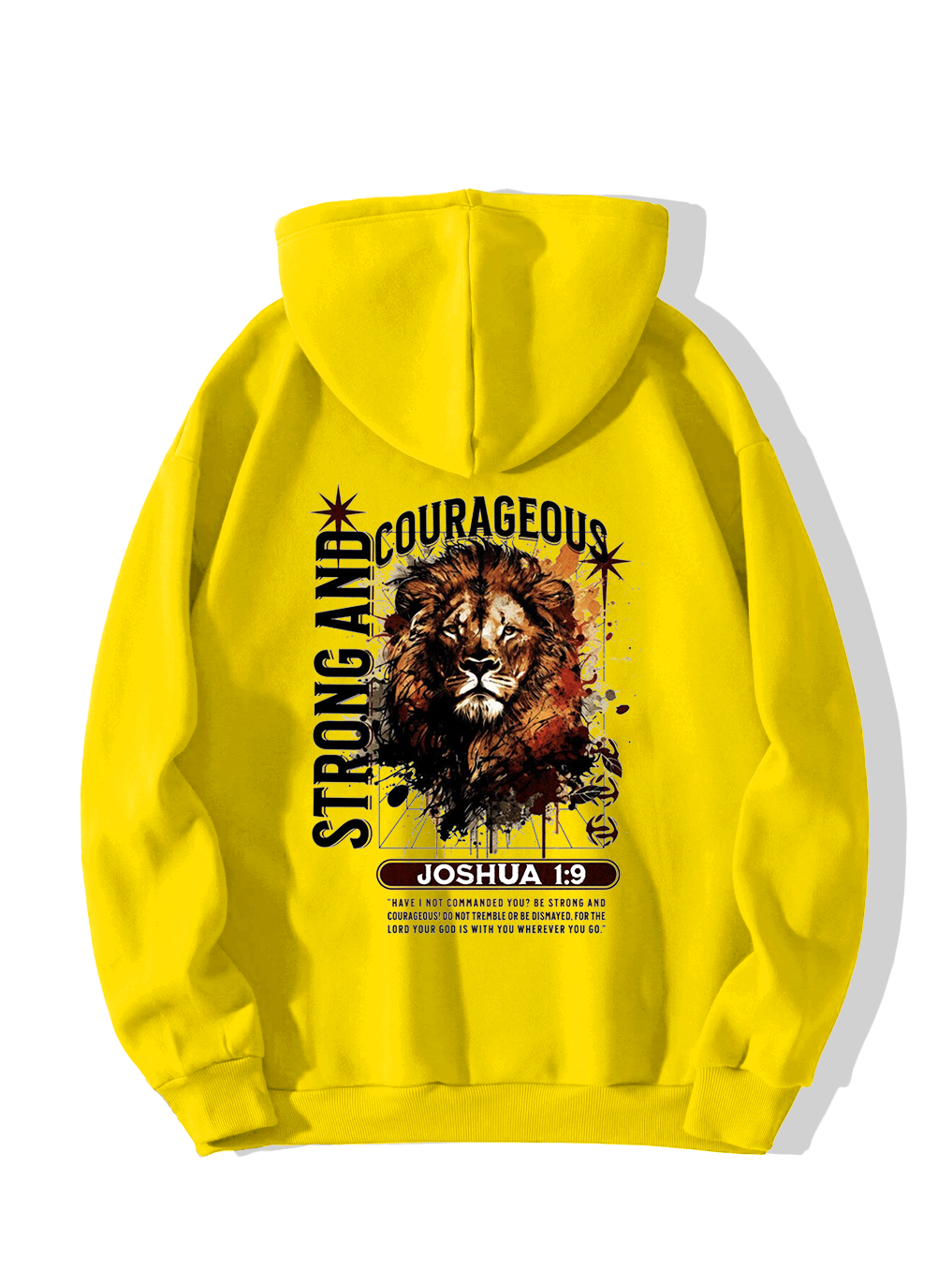 Strong And Courageous Hoodie
