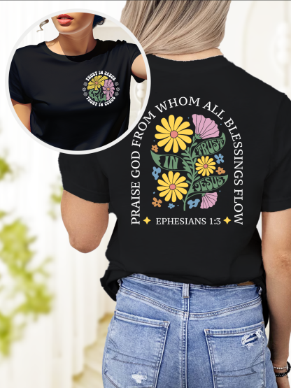 Praise God From Whom All Blessings Flow Women Tee