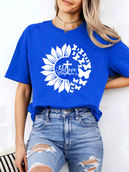 Believe Cross Women Tee