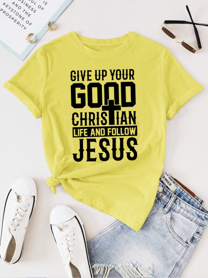Follow Jesus Women Tee