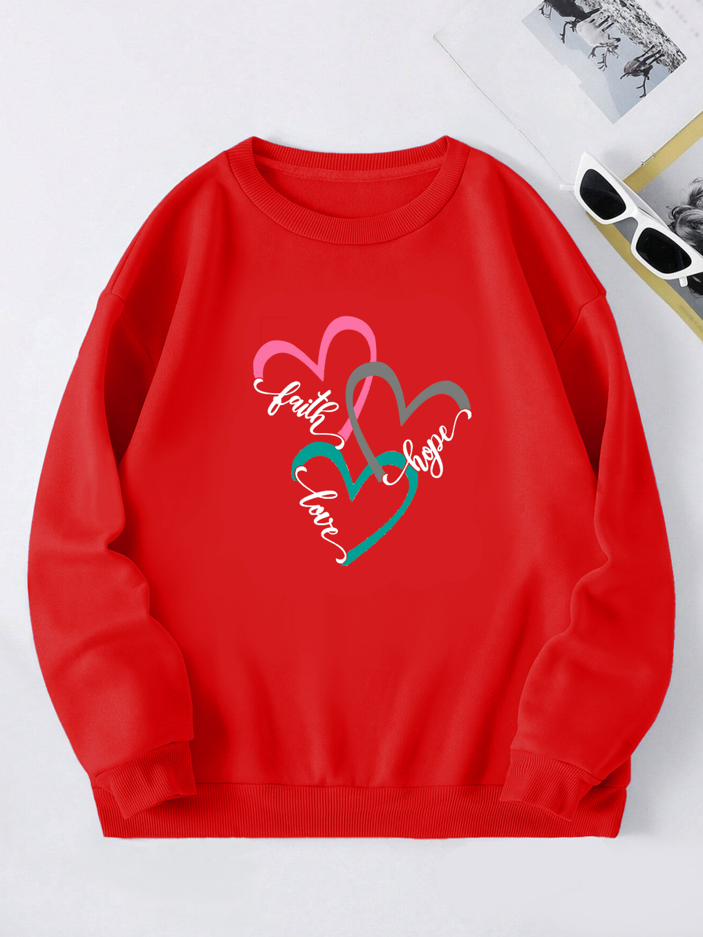 [Copy][Copy]The Lord is My Rock Sweatshirt