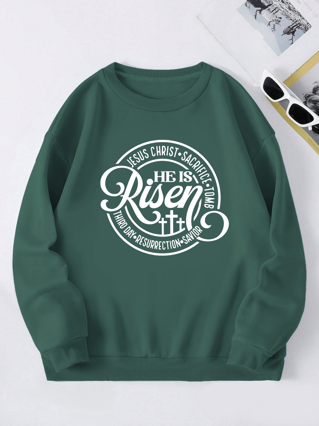 He Is Risen Sweatshirt