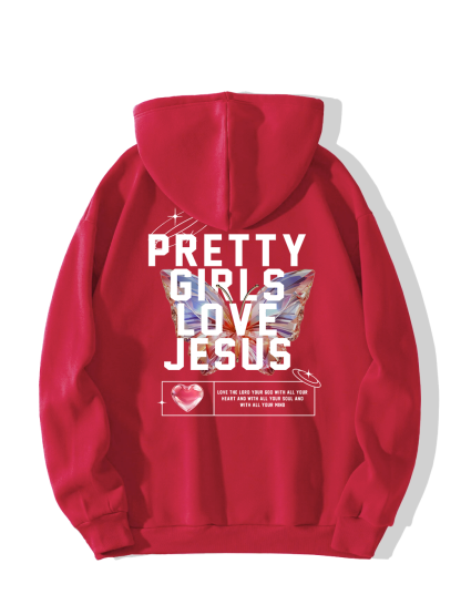 Pretty Girls Love Jesus Hoodie