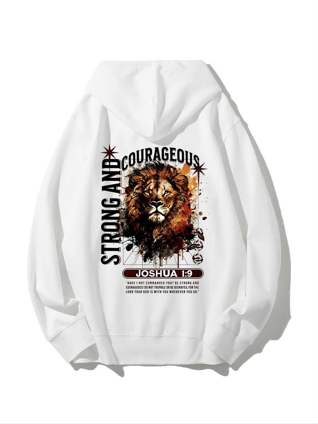 Strong And Courageous Hoodie