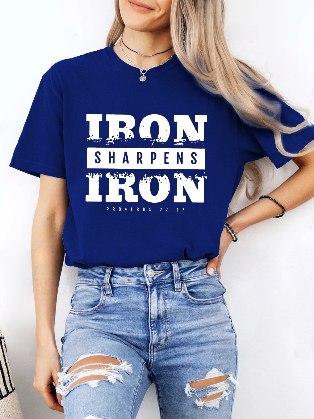 Iron Sharpens Iron Women T-shirt