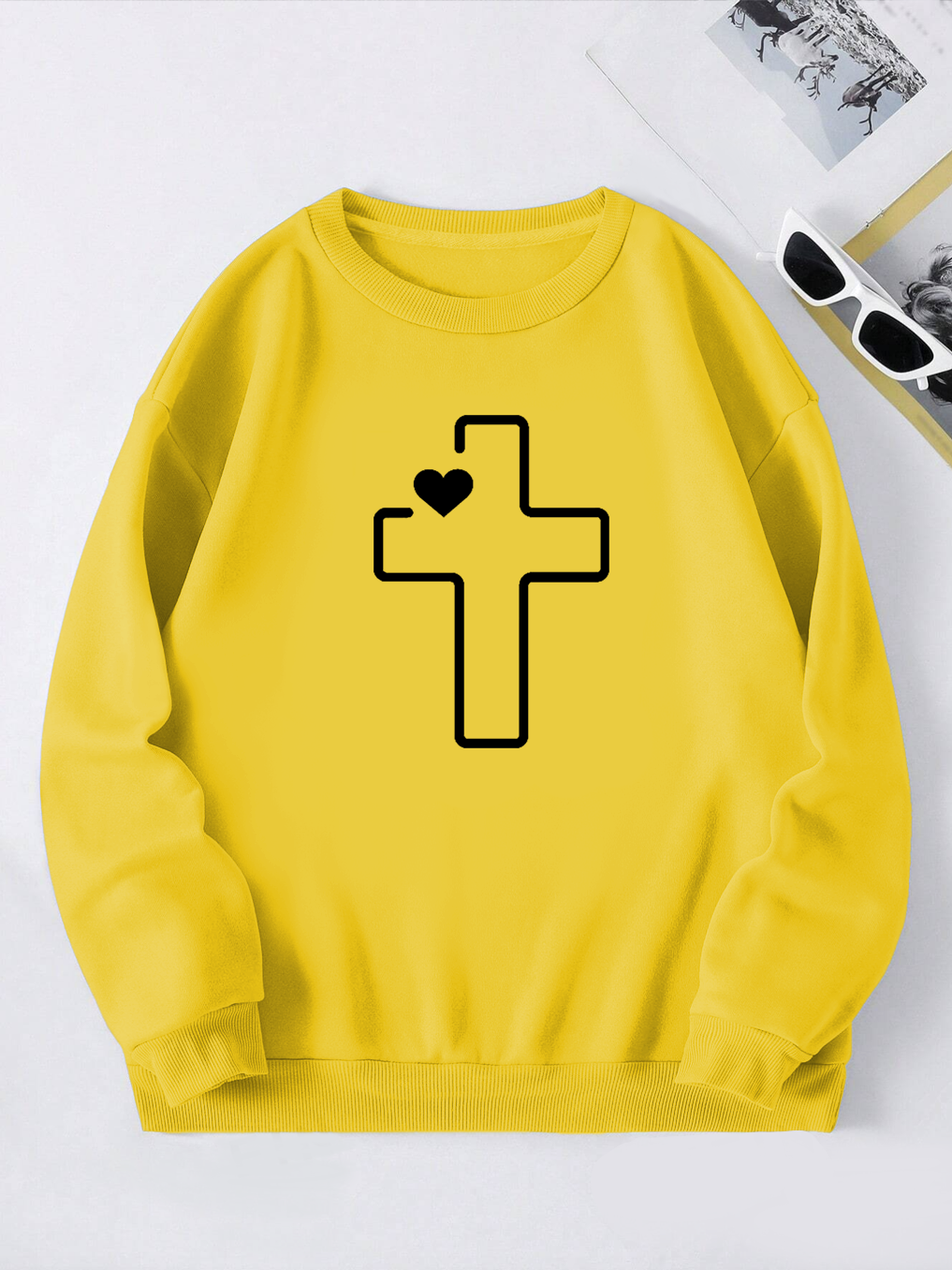 Love Cross Sweatshirt
