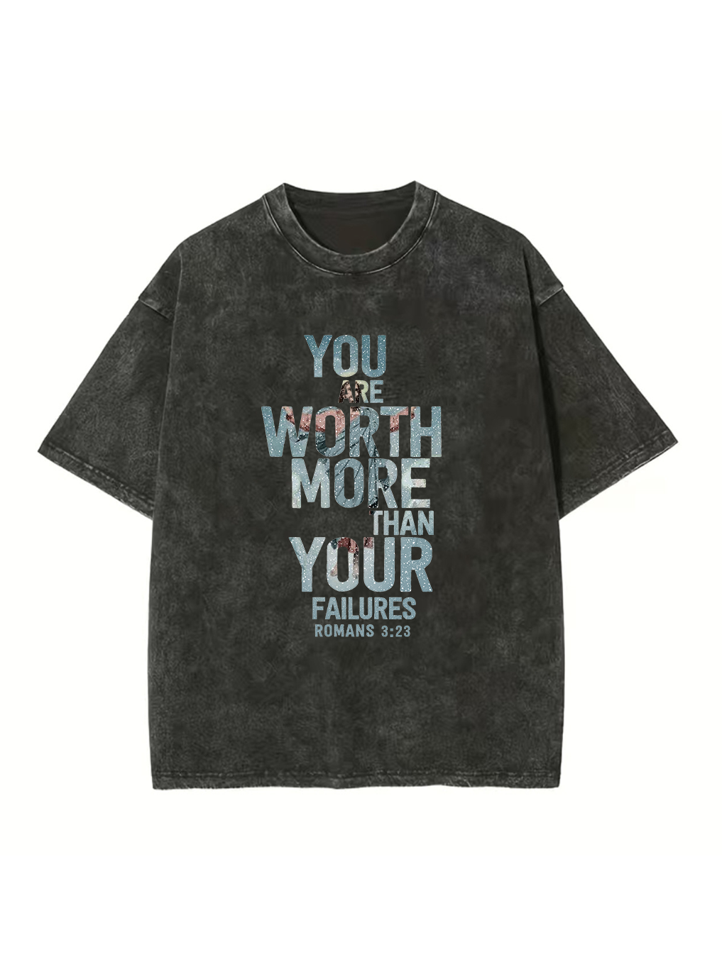 You Are Worth More Than Your Failures Washed T-shirt