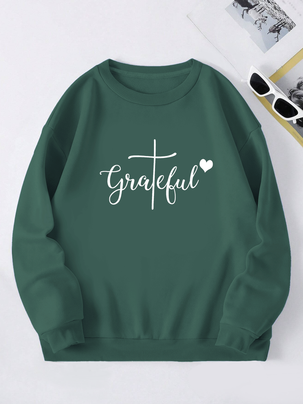Grateful Stylish Design Sweatshirt