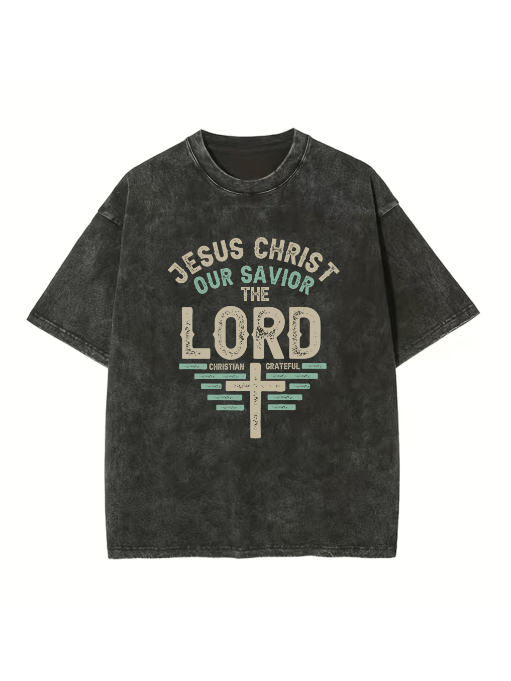 Jesus Christ Our Savior Washed T-shirt