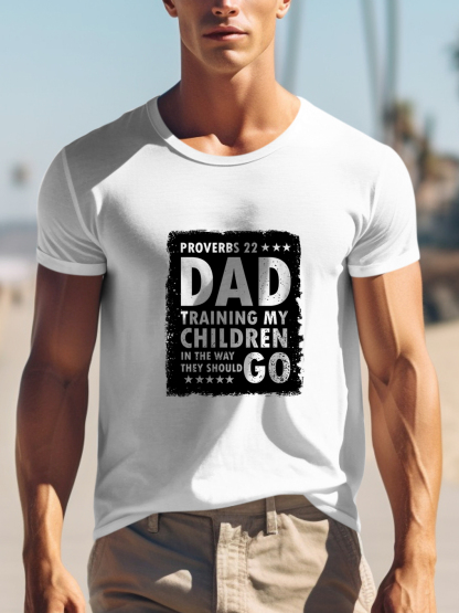 Dad Training My Chilrdren Tee