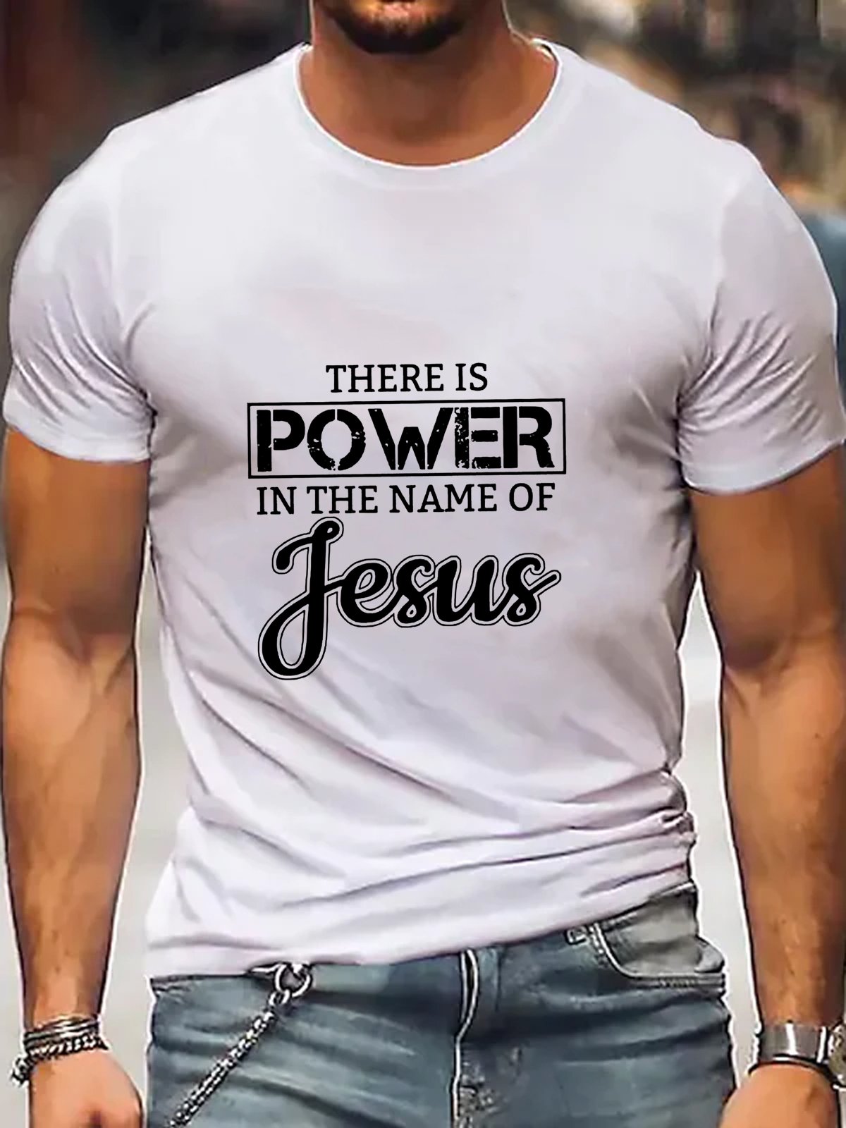 There Is Power In The Name Of Jesus Tee